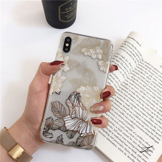Funda para celular con diseño de hoja de plátano y acabado bronceado - Image 15