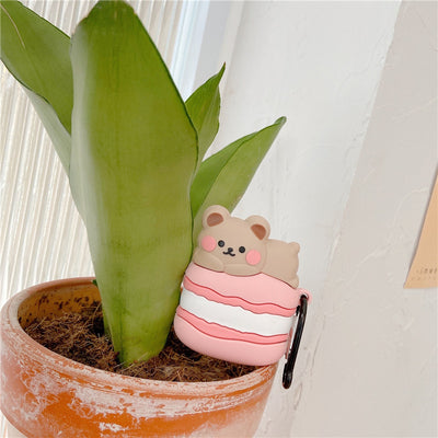 Estuche para Audífonos Macaron Bear - Image 12