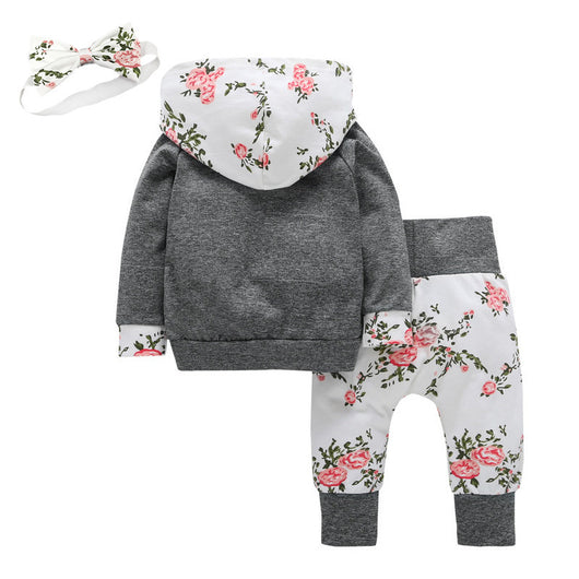 Conjunto de Sudadera Floral Lucia - Set de 3 Piezas para Niños - Image 5