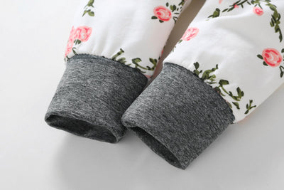 Conjunto de Sudadera Floral Lucia - Set de 3 Piezas para Niños - Image 9