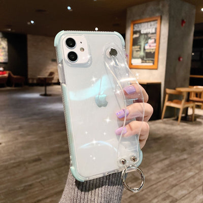 Funda Transparente Antigolpes para iPhone con Brillo Protector - Image 4