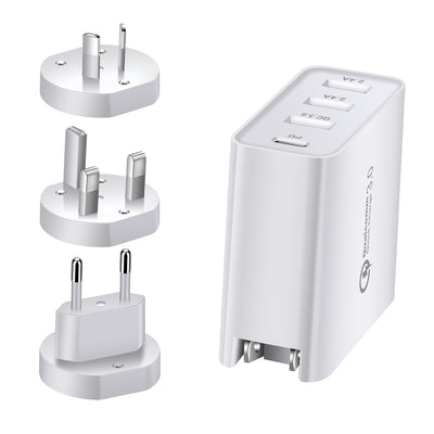 Cargador Rápido USB Type-C de 48W con Cuatro Puertos - Image 12