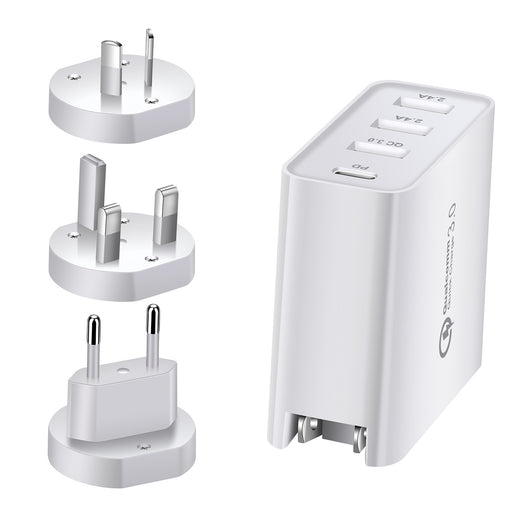 Cargador Rápido USB Type-C de 48W con Cuatro Puertos - Image 12