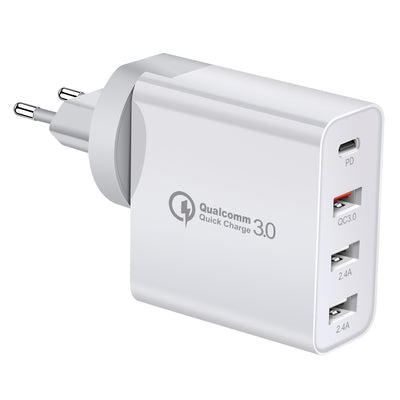Cargador Rápido USB Type-C de 48W con Cuatro Puertos - Image 13