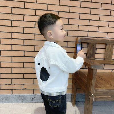 Chaqueta de Mezclilla con Diseño de Osito para Niño - Image 11