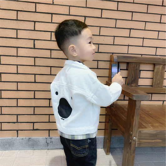 Chaqueta de Mezclilla con Diseño de Osito para Niño - Image 11