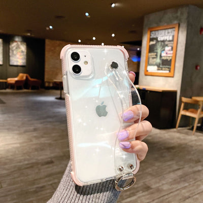Funda Transparente Antigolpes para iPhone con Brillo Protector - Image 6