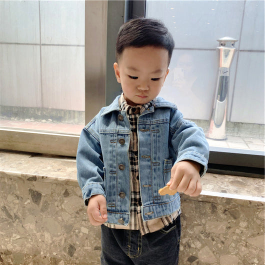 Chaqueta de Mezclilla con Diseño de Osito para Niño - Image 12