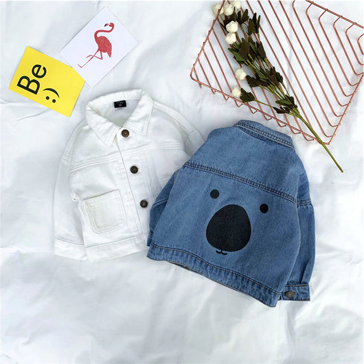 Chaqueta de Mezclilla con Diseño de Osito para Niño - Image 13