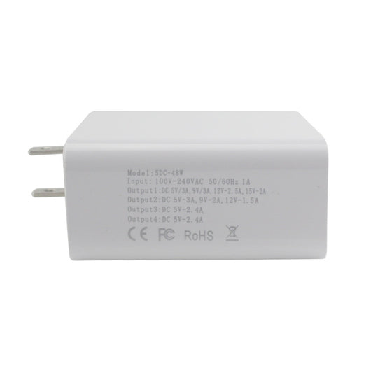 Cargador Rápido USB Type-C de 48W con Cuatro Puertos - Image 20
