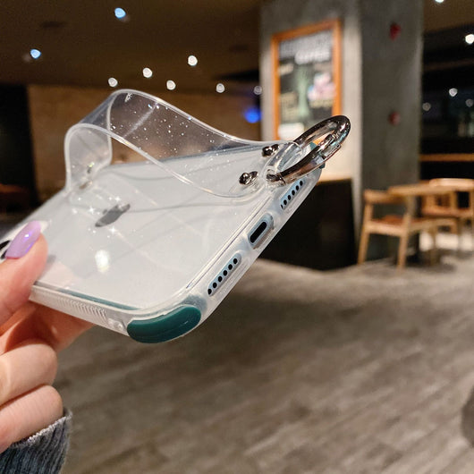 Funda Transparente Antigolpes para iPhone con Brillo Protector - Image 9