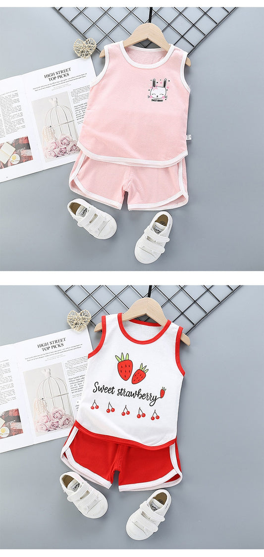 Conjunto de Algodón Puro para Niños y Niñas - Image 2