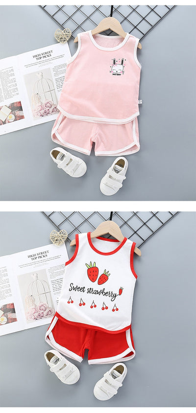 Conjunto de Algodón Puro para Niños y Niñas - Image 2