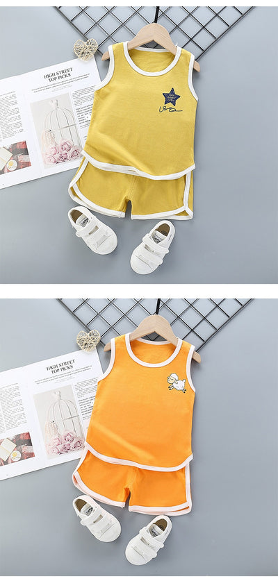 Conjunto de Algodón Puro para Niños y Niñas - Image 3