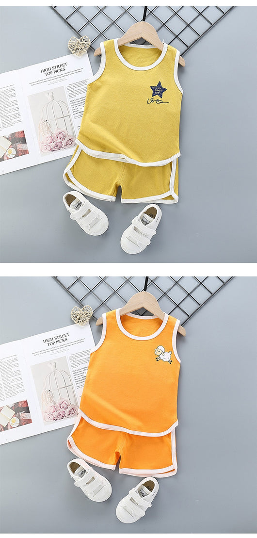 Conjunto de Algodón Puro para Niños y Niñas - Image 3