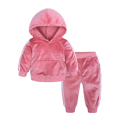 Conjunto Doble de Terciopelo para Niños - Image 3