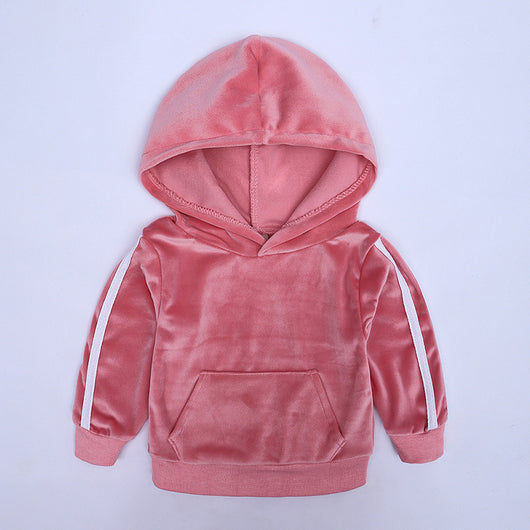 Conjunto Doble de Terciopelo para Niños - Image 4