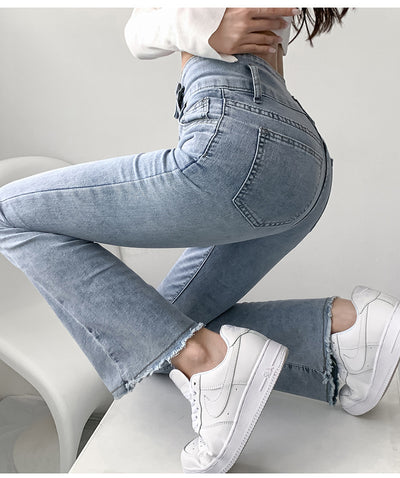 Pantalones Cropped Acampanados Talle Alto Efecto Reductor para Mujer - Image 12