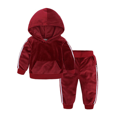Conjunto Doble de Terciopelo para Niños - Image 17
