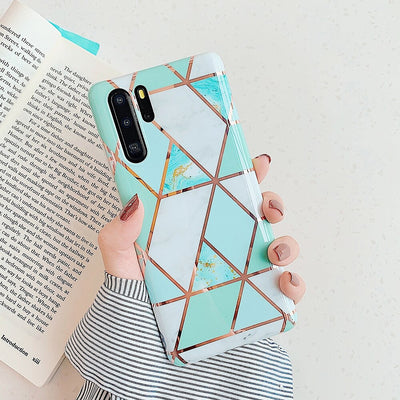 Funda de Mármol Electrochapado para Celular - Image 8