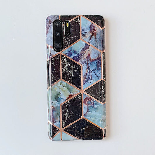 Funda de Mármol Electrochapado para Celular - Image 13