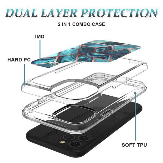 Funda de Teléfono Mármol Geométrico - Image 7