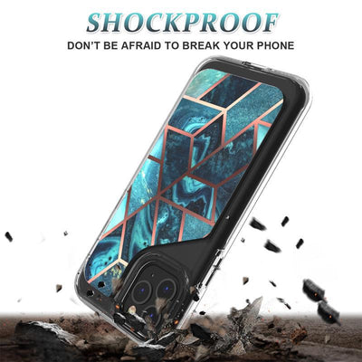 Funda de Teléfono Mármol Geométrico - Image 9