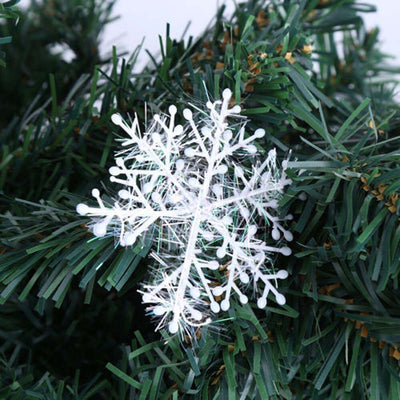 Copos de Nieve Decorativos de Plástico Cepillado para Navidad - Image 9