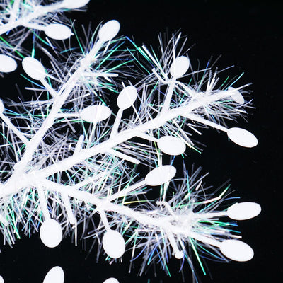Copos de Nieve Decorativos de Plástico Cepillado para Navidad - Image 17
