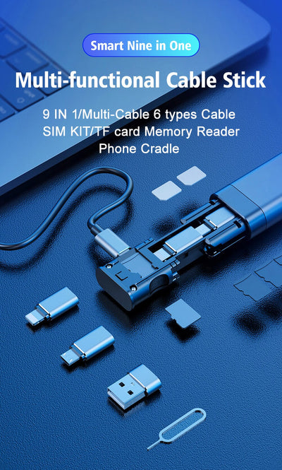 Cable Multifuncional 3 en 1 para Transferencia de Datos - Image 8