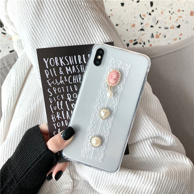 Funda para celular con encaje vintage para niña - Image 9