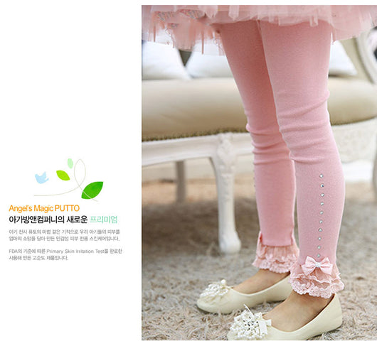 Leggings con Lazo y Volantes de Encaje - Image 7