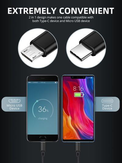 Cable Triple USB-C de Carga Rápida - Image 8