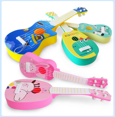 Guitarra Ukelele Infantil de Simulación con Cuatro Cuerdas - Image 9