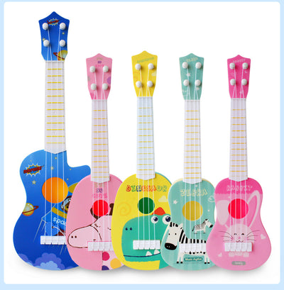 Guitarra Ukelele Infantil de Simulación con Cuatro Cuerdas - Image 10