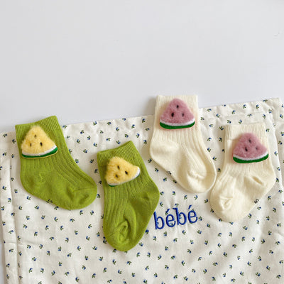 Calcetines de Algodón con Dibujos Animados - Estilo Muñeco - Image 3