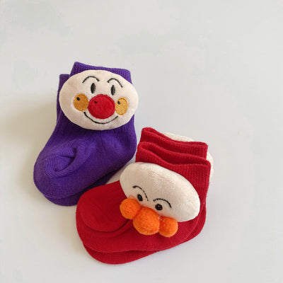 Calcetines de Algodón con Dibujos Animados - Estilo Muñeco - Image 6