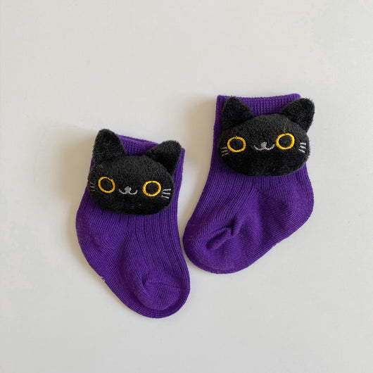 Calcetines de Algodón con Dibujos Animados - Estilo Muñeco - Image 17