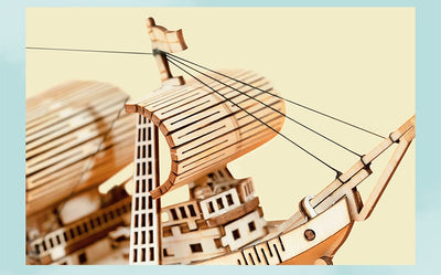 Juegos de Rompecabezas de Madera Barcos y Barquitos Modelo para Niños y Niñas - Image 13
