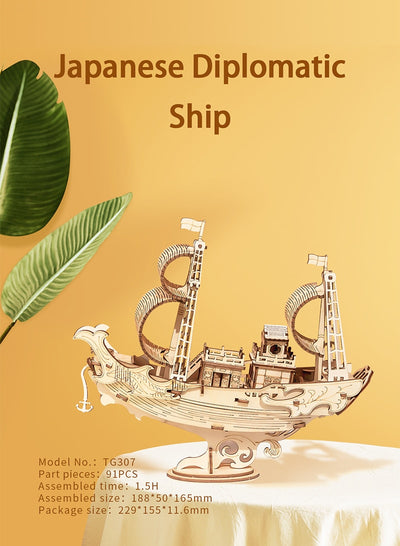 Juegos de Rompecabezas de Madera Barcos y Barquitos Modelo para Niños y Niñas - Image 18