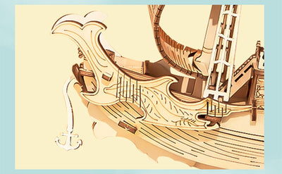 Juegos de Rompecabezas de Madera Barcos y Barquitos Modelo para Niños y Niñas - Image 23