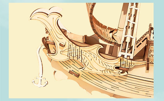 Juegos de Rompecabezas de Madera Barcos y Barquitos Modelo para Niños y Niñas - Image 23