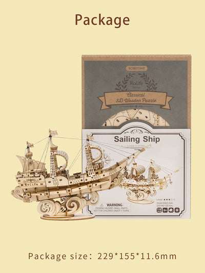 Juegos de Rompecabezas de Madera Barcos y Barquitos Modelo para Niños y Niñas - Image 24