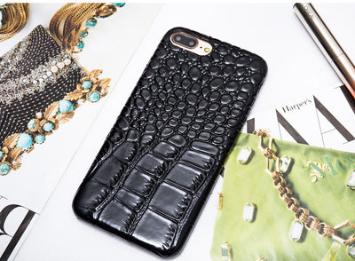 Funda de Cuero PU Anti-Caídas con Rejilla de Protección - Image 6