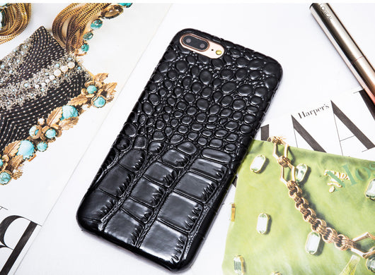Funda de Cuero PU Anti-Caídas con Rejilla de Protección - Image 6