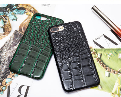 Funda de Cuero PU Anti-Caídas con Rejilla de Protección - Image 7