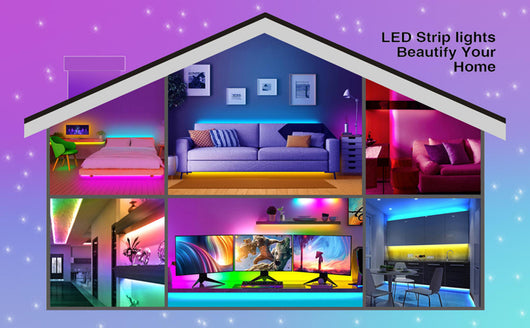 Barra de Luz LED RGB Inteligente 10M con Control por App - 24 Teclas - Image 19