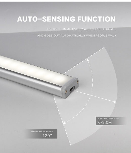 Lámpara LED Inalámbrica con Sensor de Movimiento PIR para Armarios y Muebles - Image 11