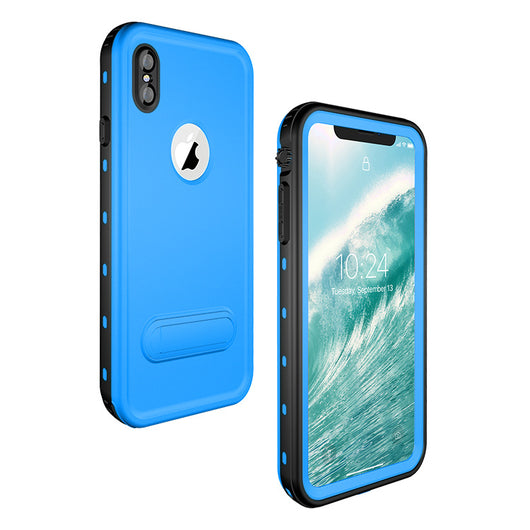 Funda para iPhone Resistente al Agua y Golpes - Azul Pasto - Image 15
