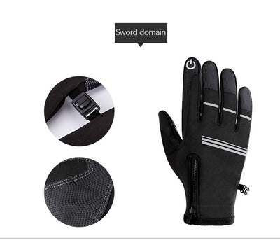 Guantes Térmicos para Motocicleta con Pantalla Táctil y Forro Polar - Image 9